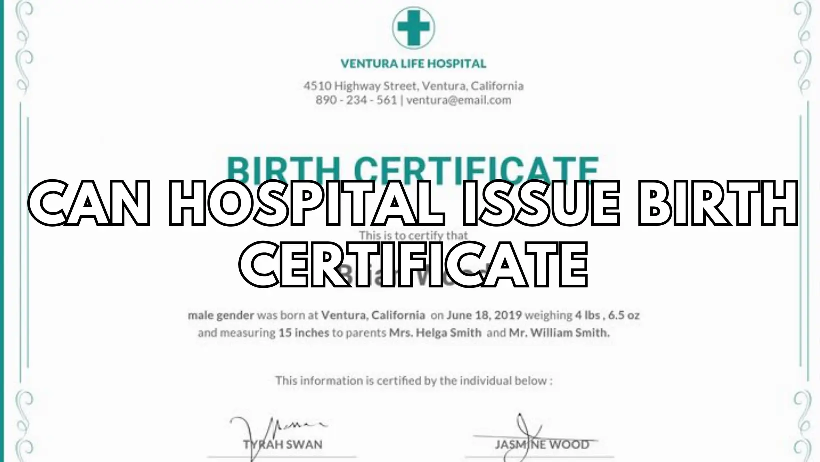 can hospital issue birth certificate featured image